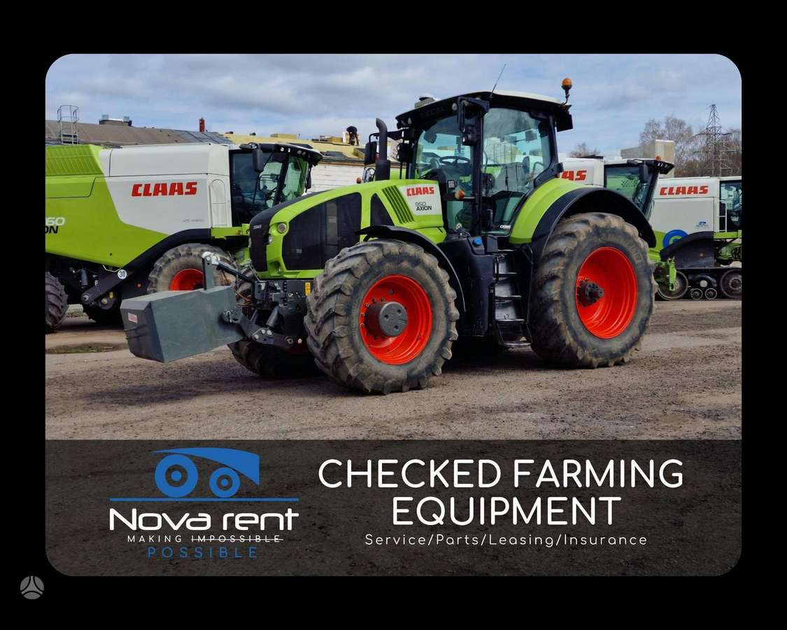 Claas Axion 950, tractors