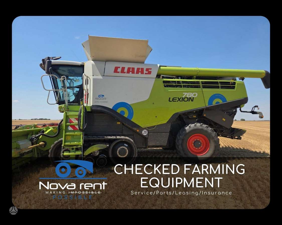 Claas Lexion 780TT, комбайны