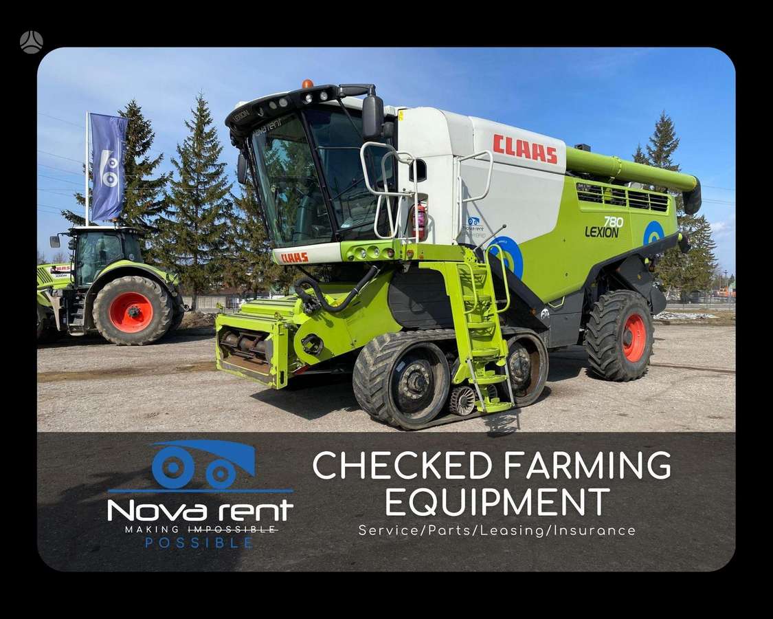 Claas Lexion 780TT, комбайны