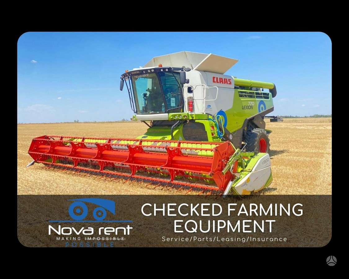 Claas Lexion 770TT, combine harvesters