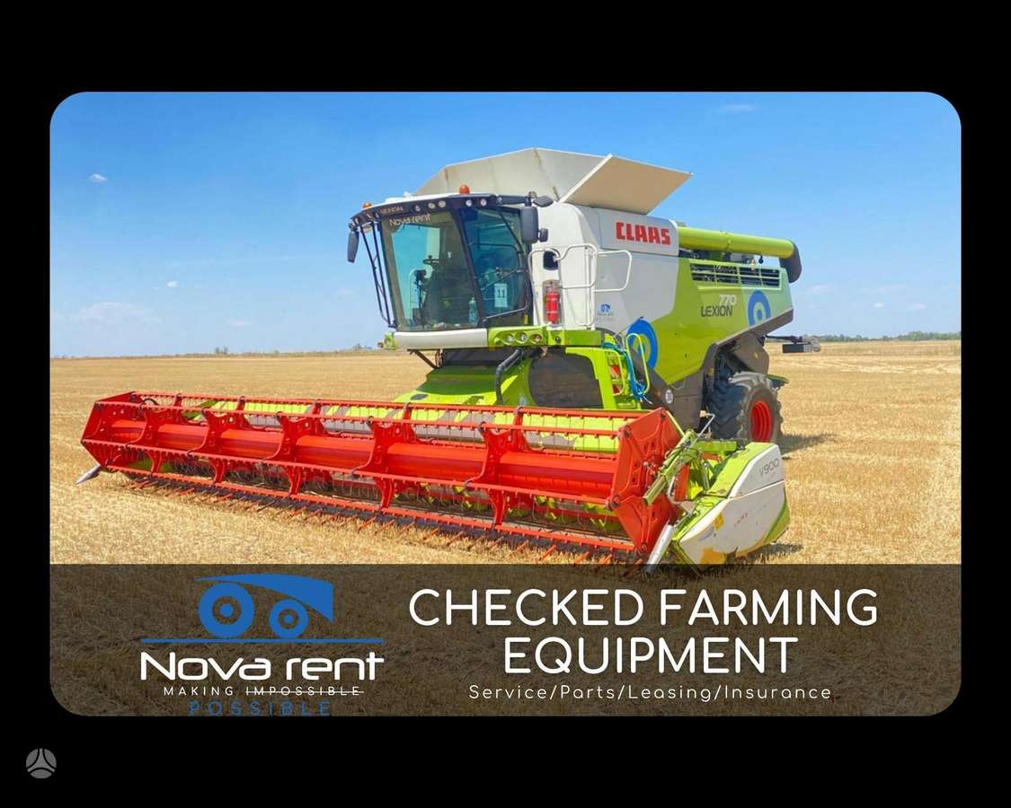 Claas Lexion 770TT, комбайны