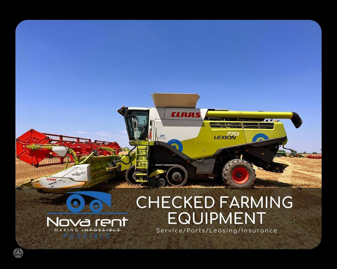 Claas Lexion 770TT, комбайны