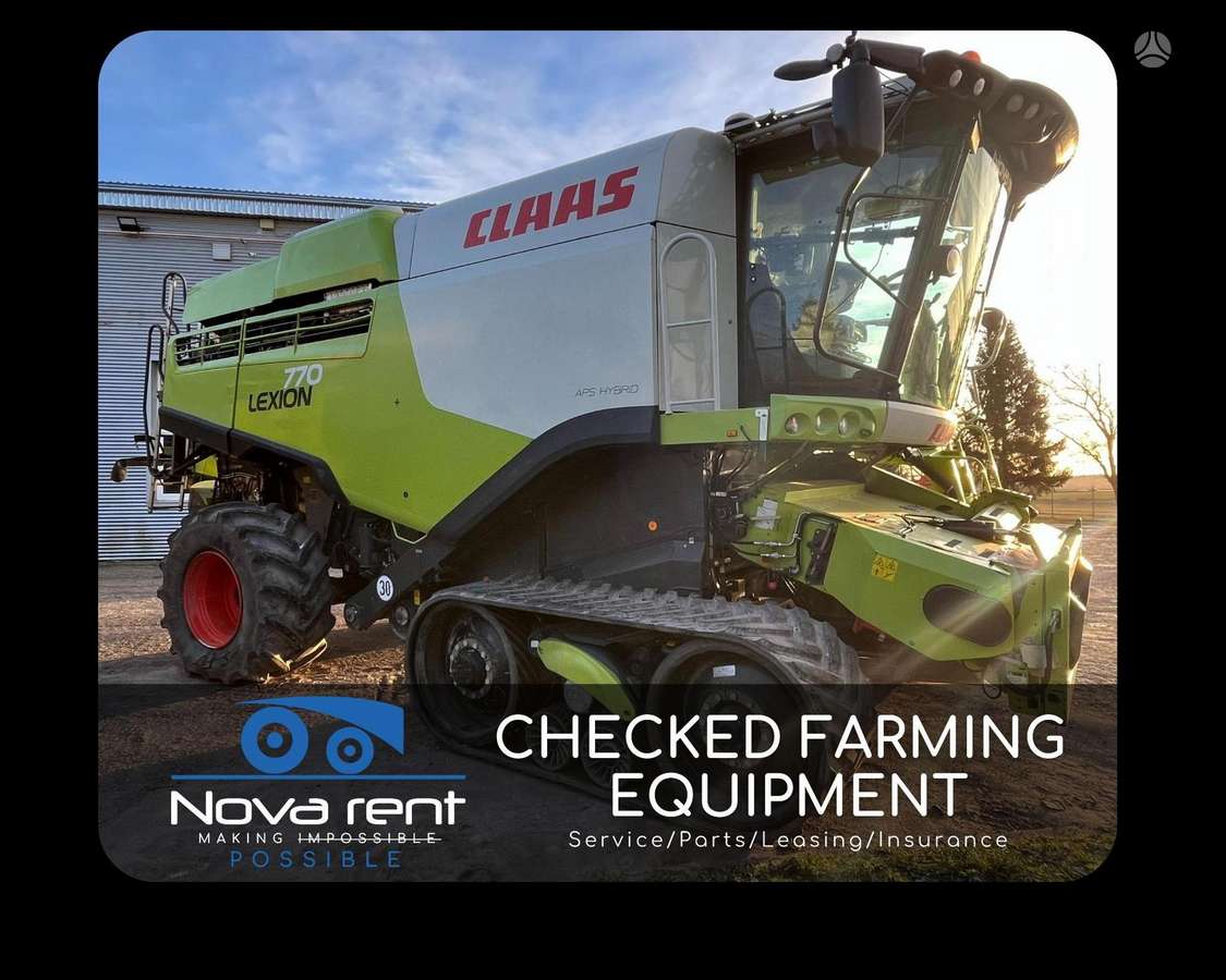 Claas Lexion 770TT, combine harvesters