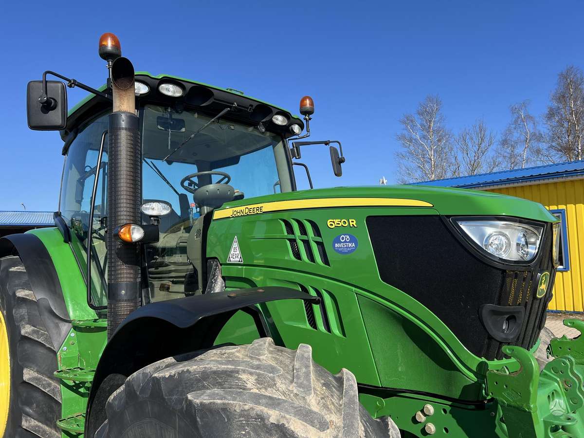 John Deere 6150R, тракторы