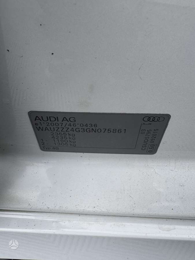 Audi A6, 2.0 l., wagon