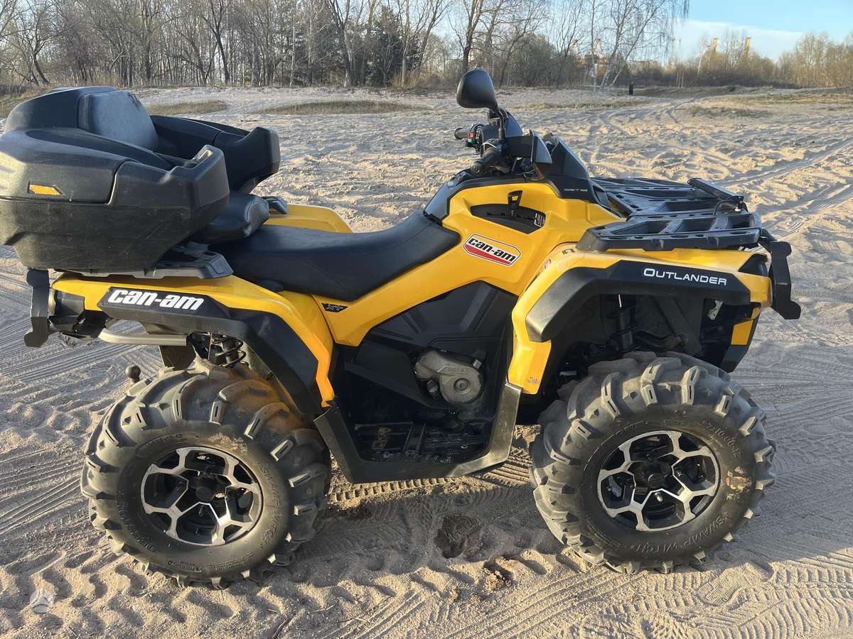Can-Am Outlander 650cc, квадроциклы