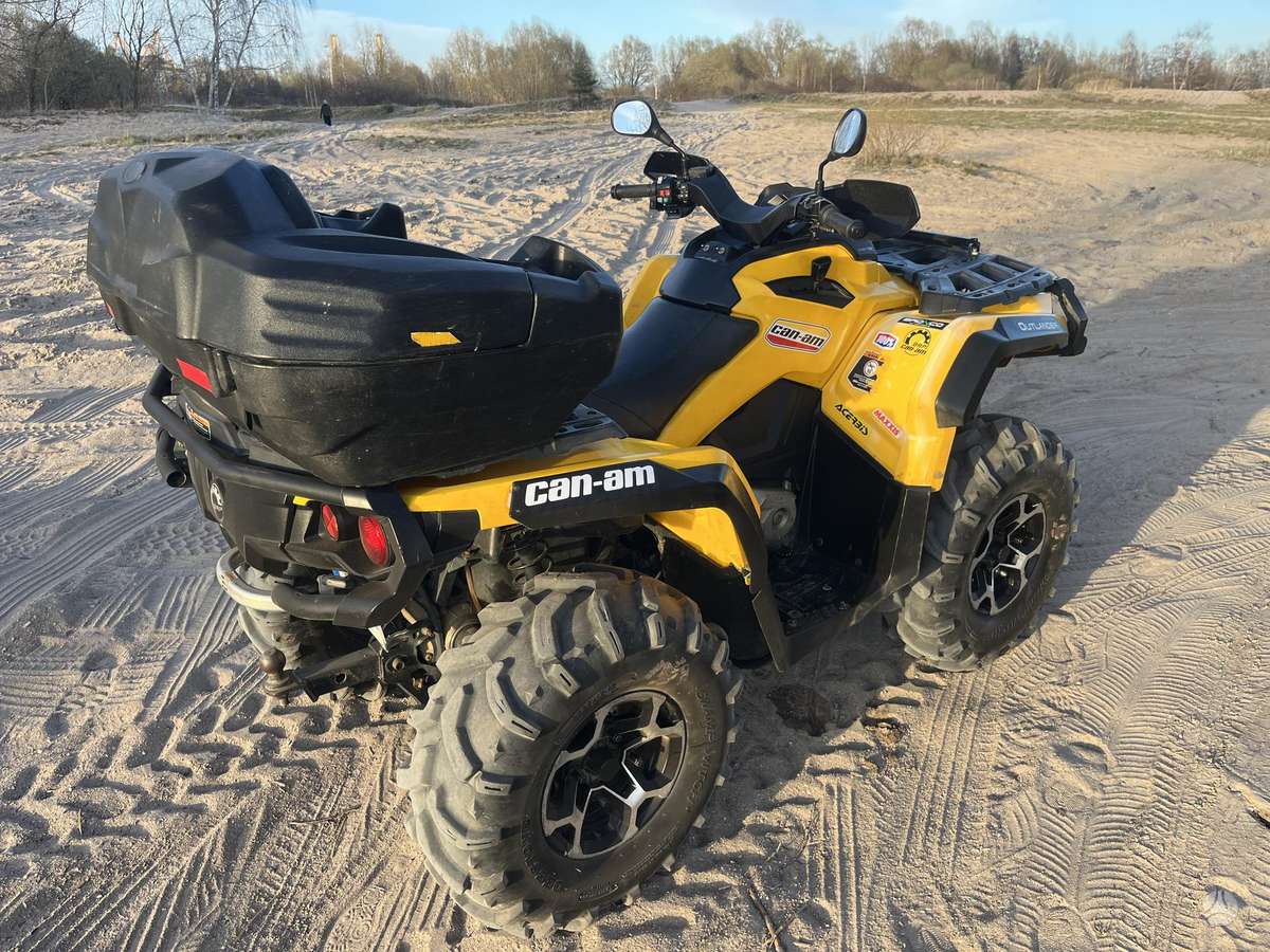Can-Am Outlander 650cc, квадроциклы