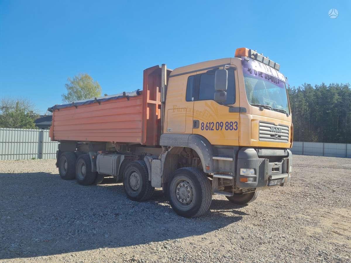 MAN TGA, dumpers / tippers