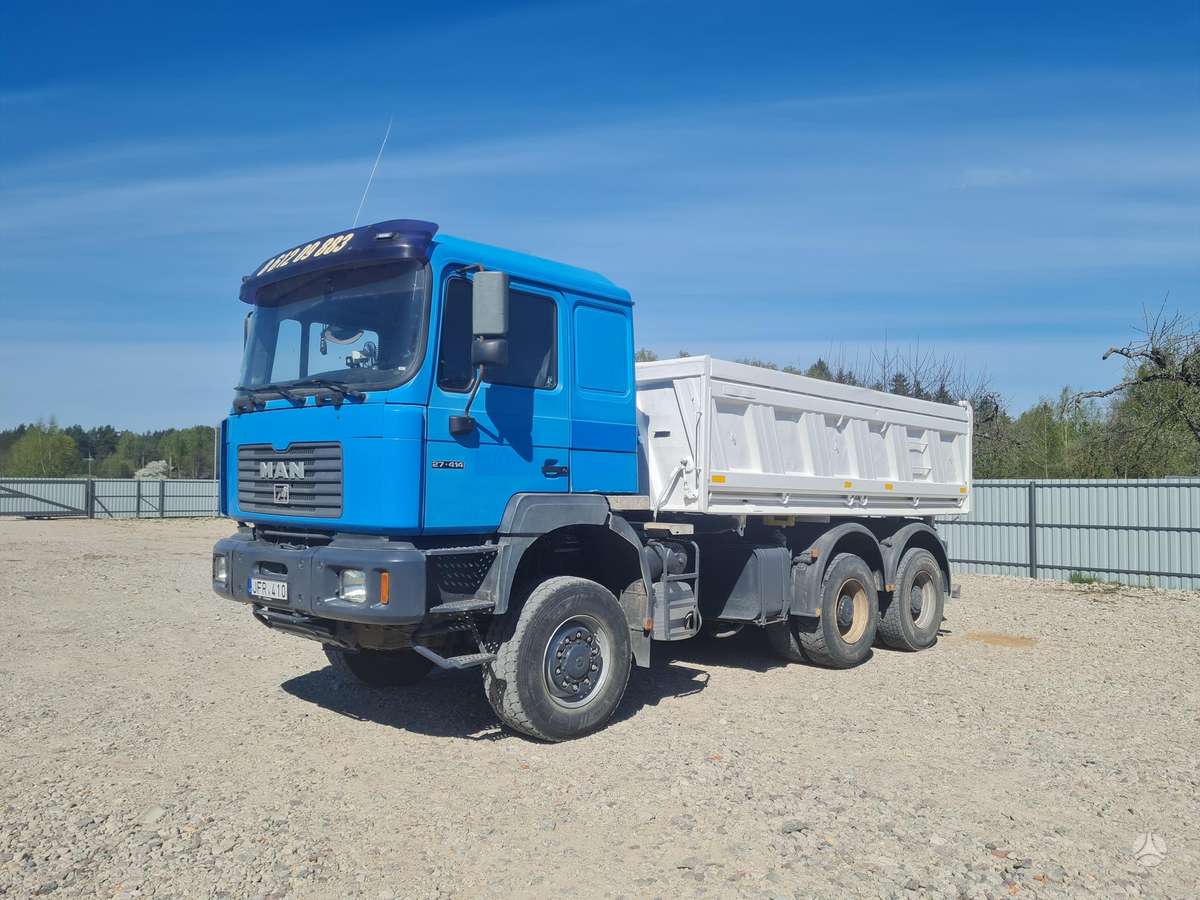 MAN 27.414, dumpers / tippers