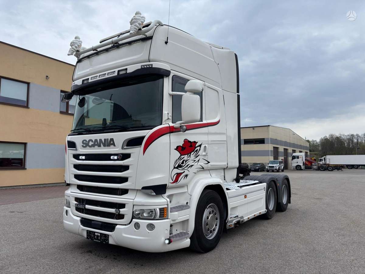 Scania R580, single sleeper