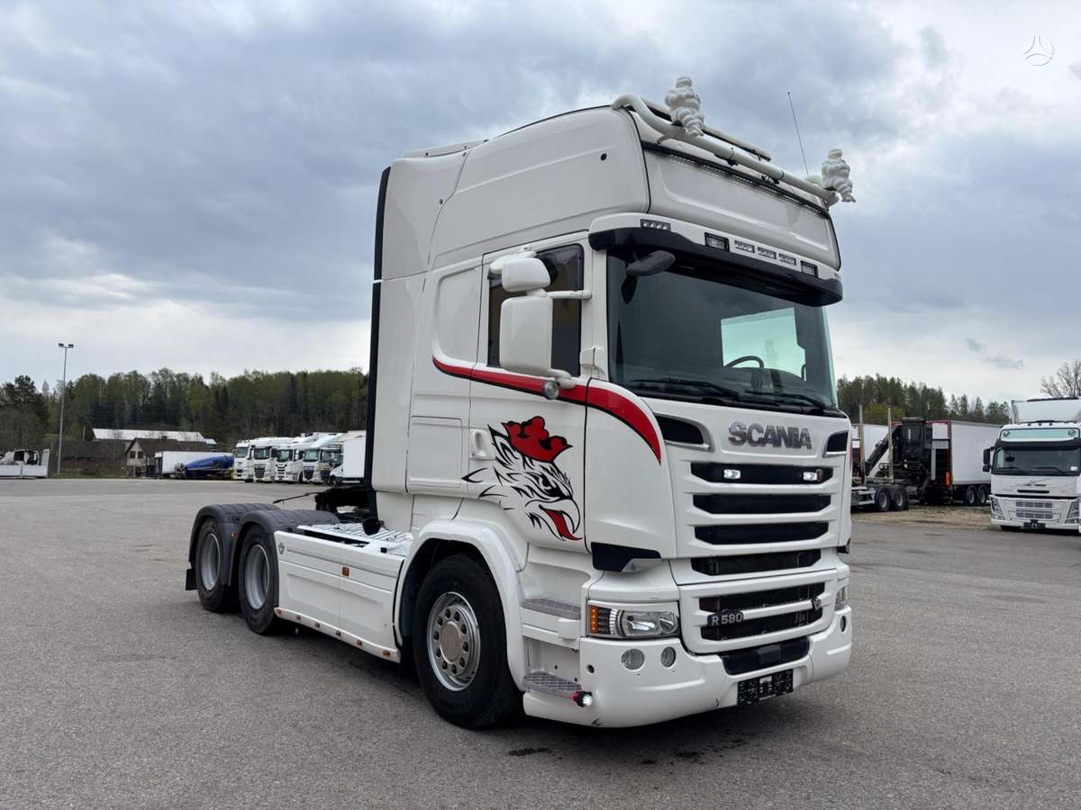 Scania R580, single sleeper