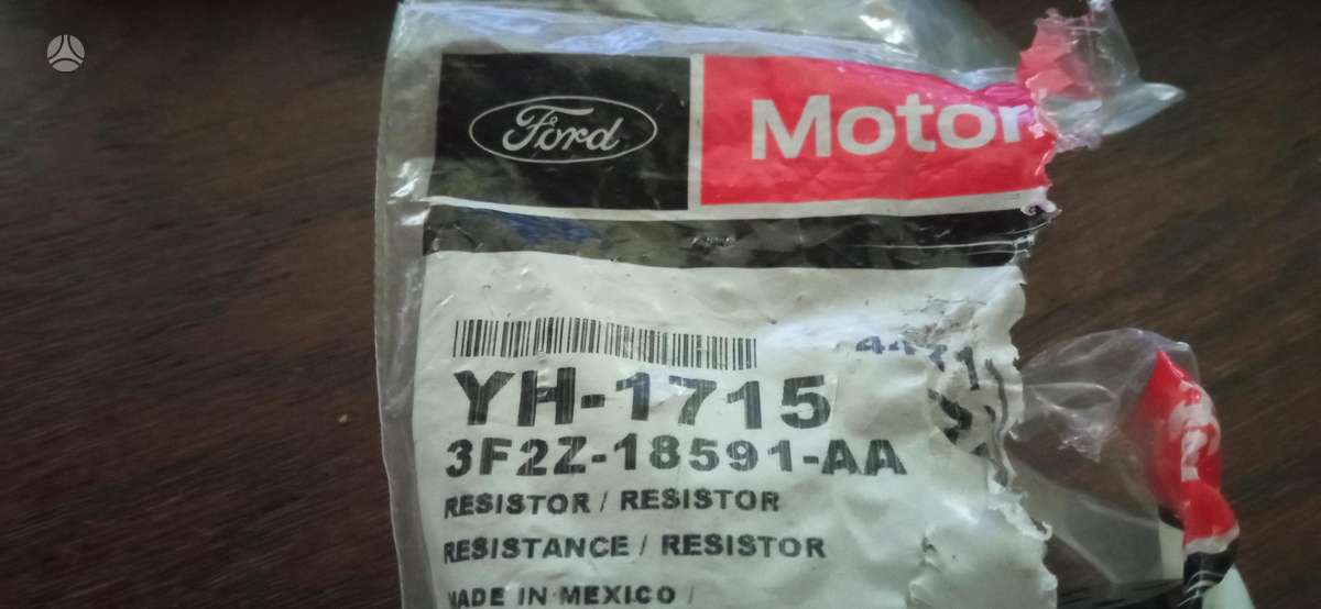 Ford Fiesta kėbulo dalys