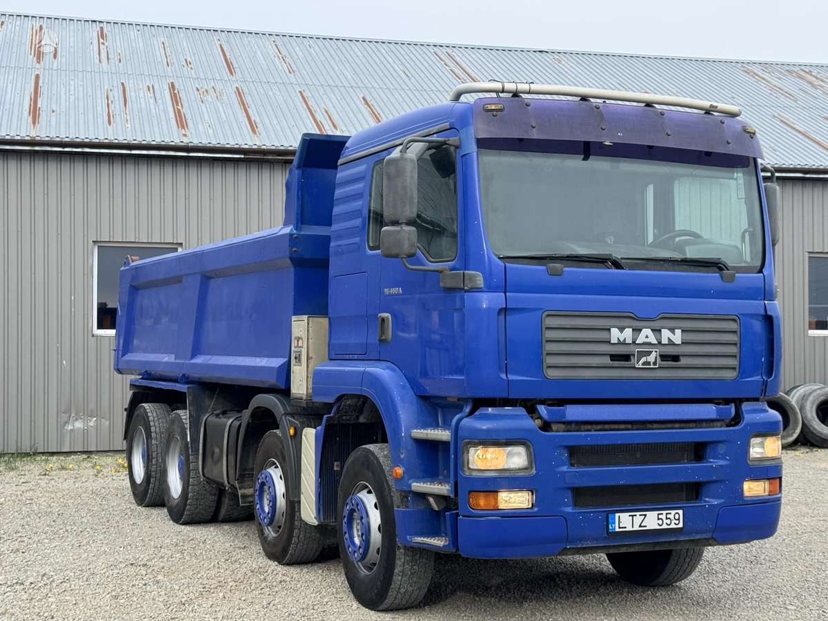 MAN TGA 460, самосвалы