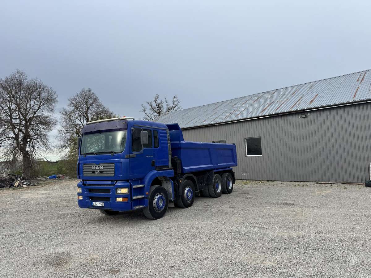 MAN TGA 460, самосвалы