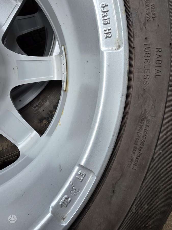 Toyota Prius, light alloy, R15