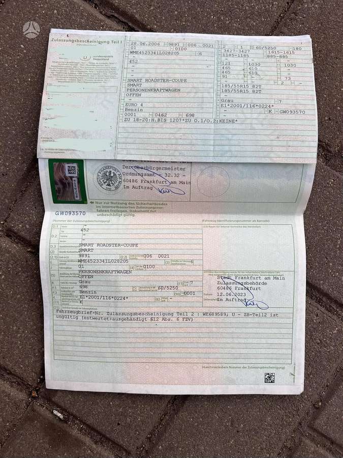 Smart Roadster, 0.7 l., coupe