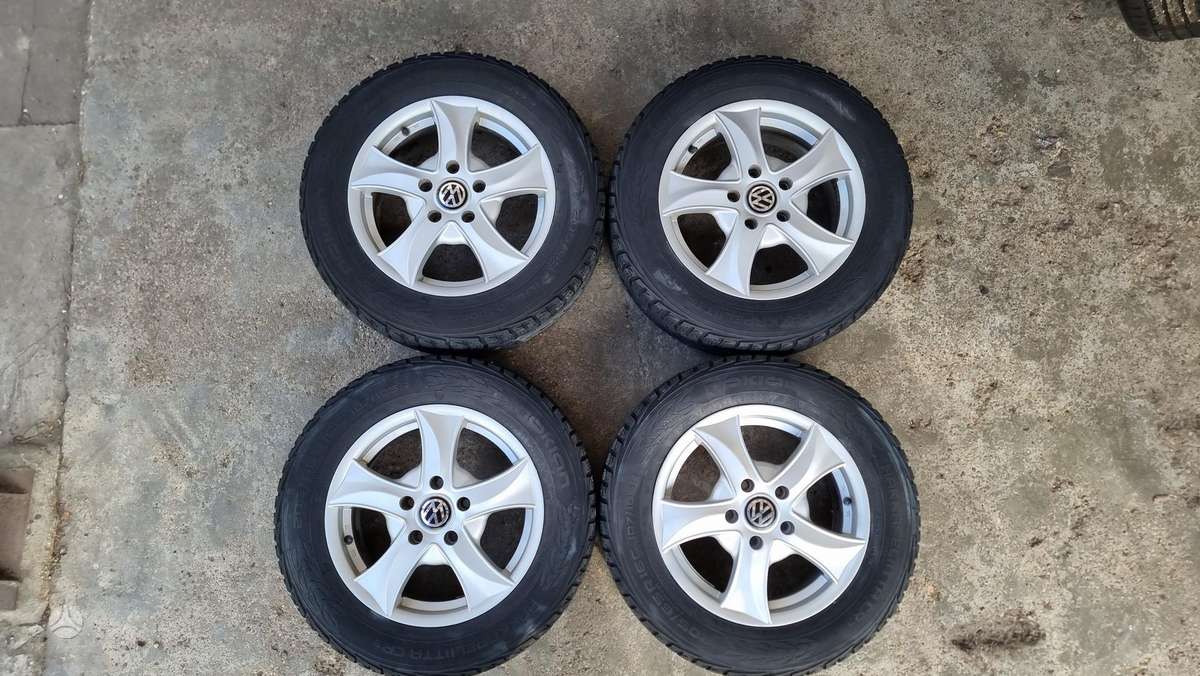 Volkswagen Transporter T-5, T-6, light alloy, R16