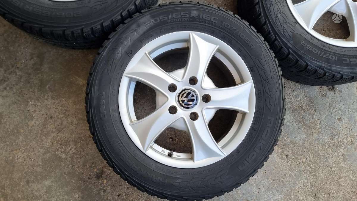Volkswagen Transporter T-5, T-6, light alloy, R16