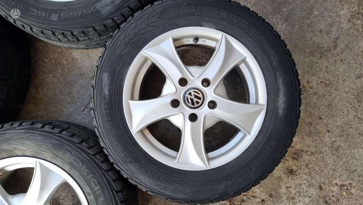 Volkswagen Transporter T-5, T-6, light alloy, R16
