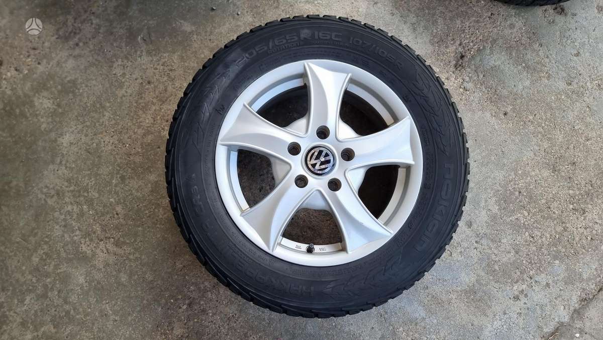 Volkswagen Transporter T-5, T-6, light alloy, R16