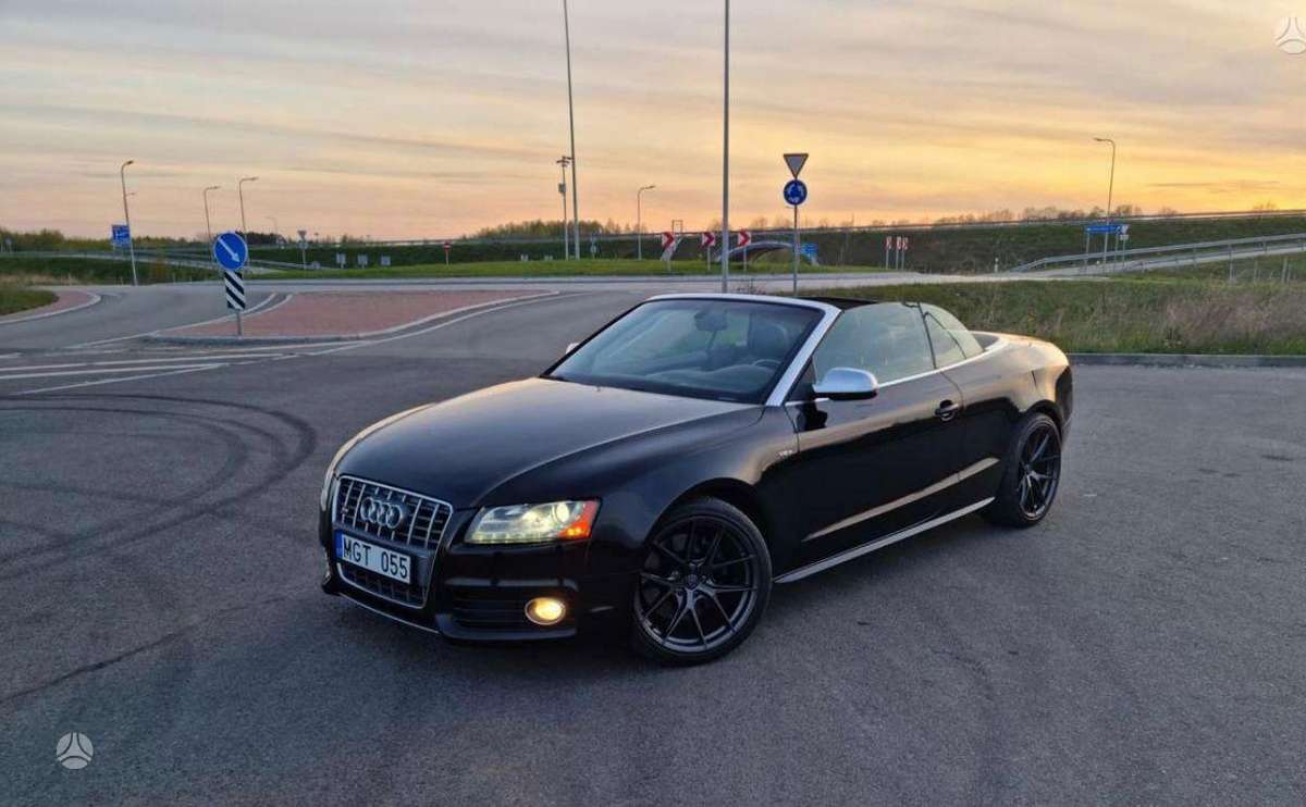 Audi S5, 3.0 l., convertible