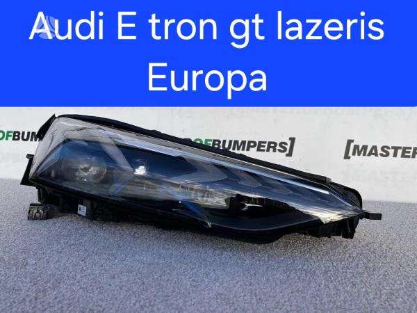 Audi e-tron GT Europinis lazeris