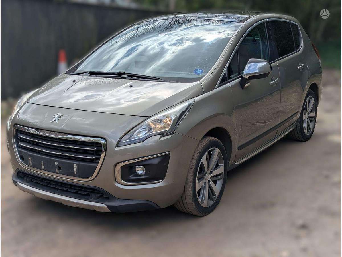 Peugeot 3008 двигатель