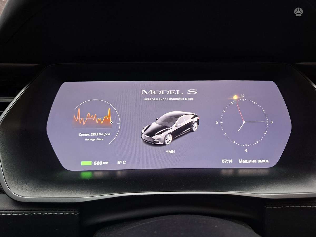 Tesla Model S, 100 кВт·ч, Хэтчбек
