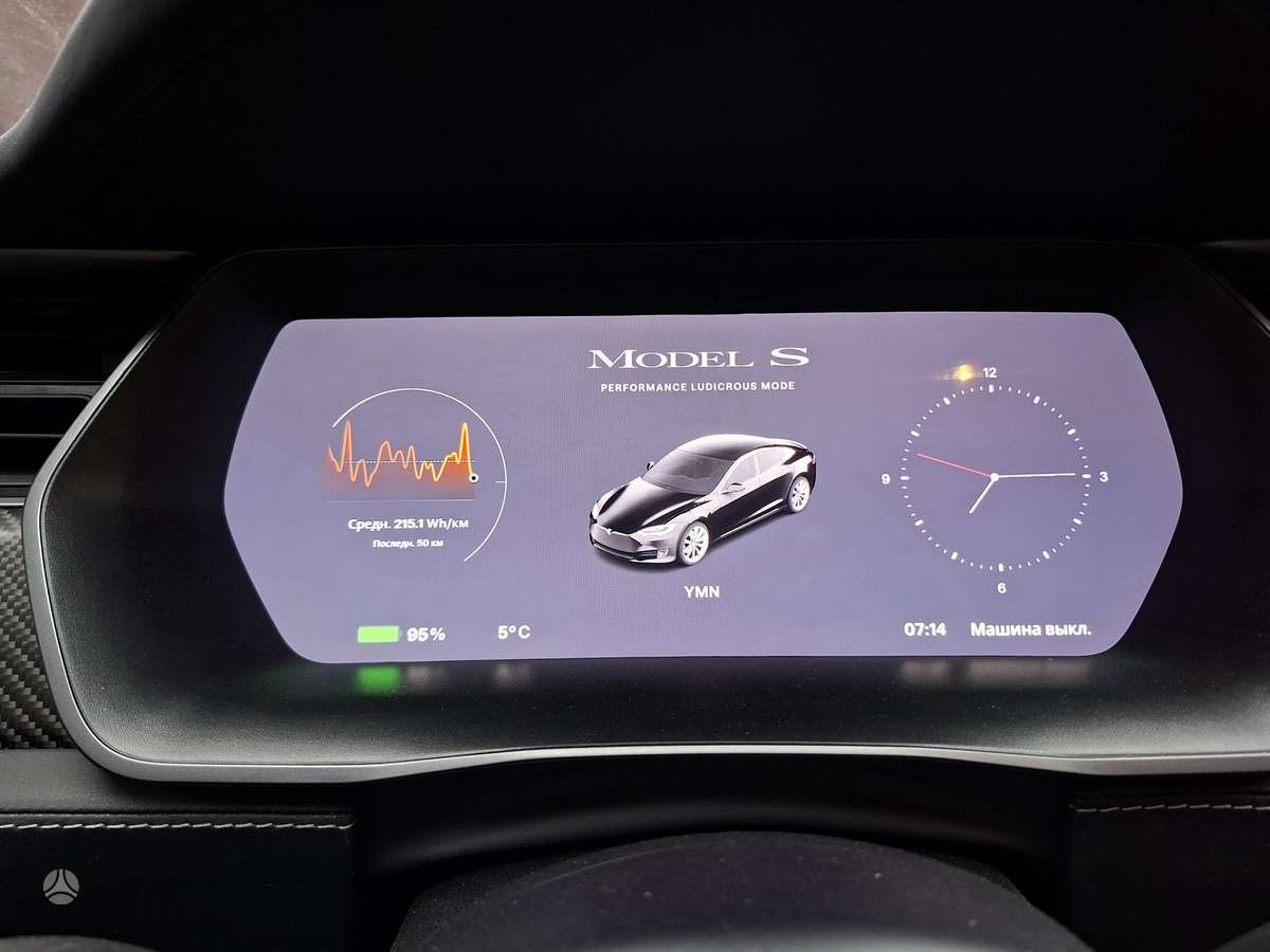 Tesla Model S, 100 кВт·ч, Хэтчбек