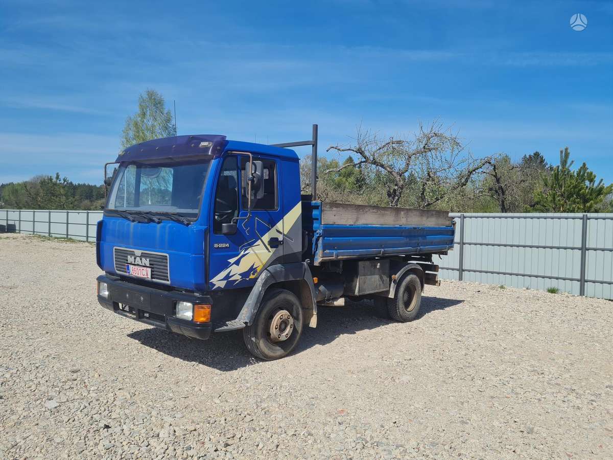 MAN 8.224, dumpers / tippers
