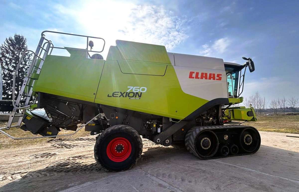 Claas Lexion 760TT, комбайны