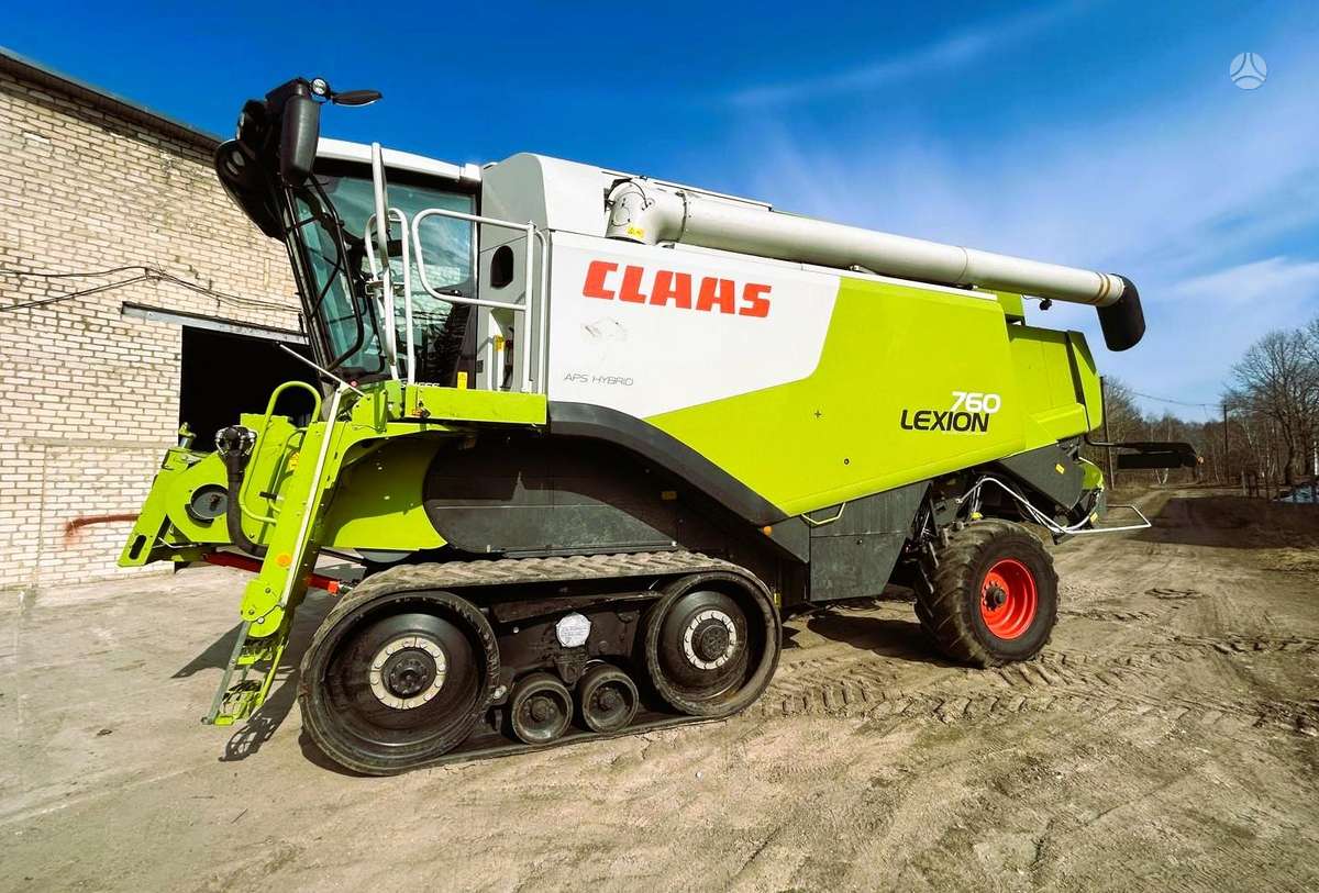 Claas Lexion 760TT, kombainai