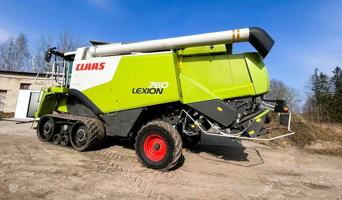 Claas Lexion 760TT, combine harvesters