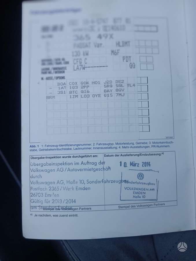 Volkswagen Passat, 2.0 l., Универсал