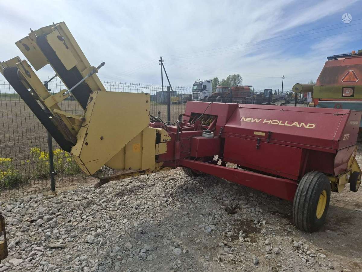 New Holland 377, прессы