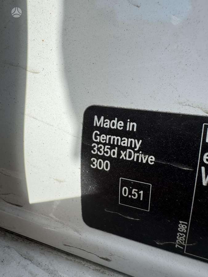 BMW 335 по частям