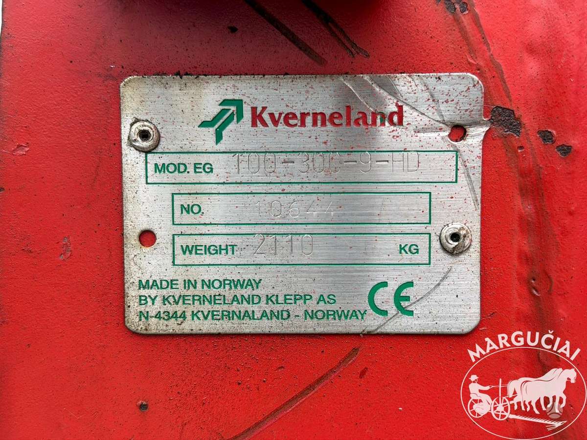Kverneland EG-100, 5x5 korpusų, плуги
