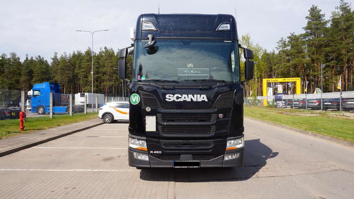 Scania R450 Retarder, double sleeper
