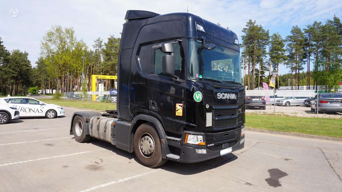 Scania R450 Retarder, double sleeper