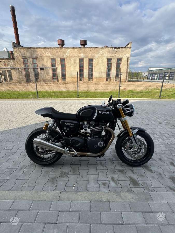 Triumph Thruxton 1200cc, street / classic