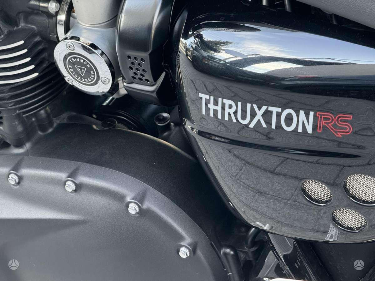 Triumph Thruxton 1200cc, street / classic