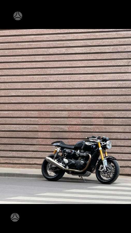 Triumph Thruxton 1200cc, street / classic