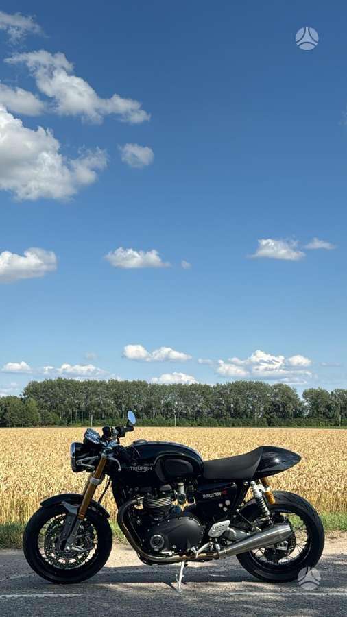 Triumph Thruxton 1200cc, street / classic