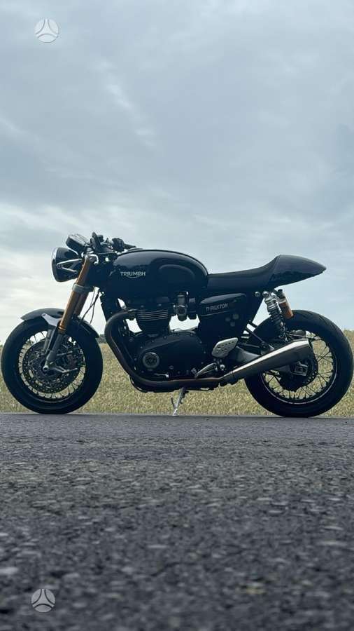 Triumph Thruxton 1200cc, street / classic