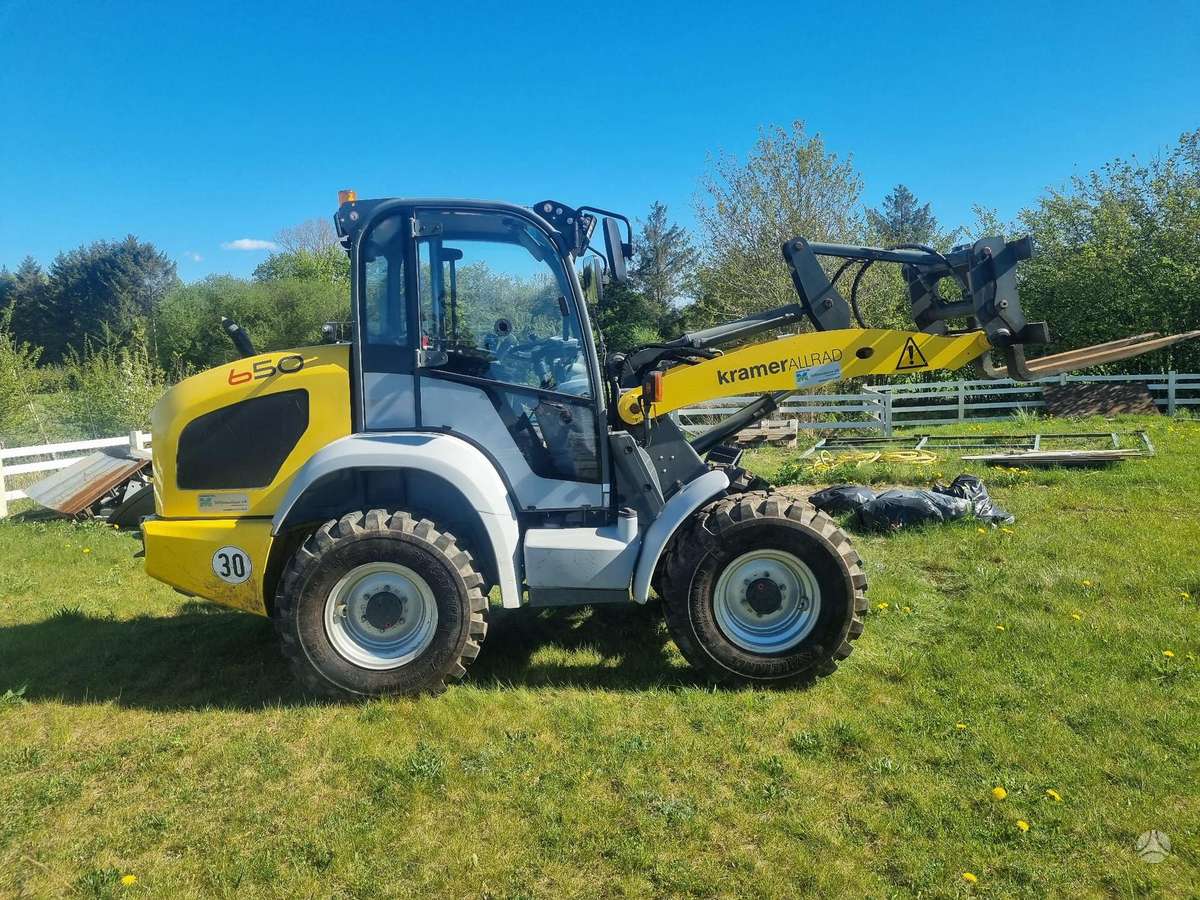 Kramer 650 ALLRAD, frontal loader