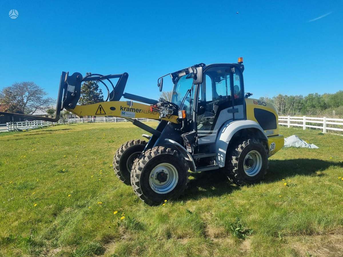Kramer 650 ALLRAD, frontal loader