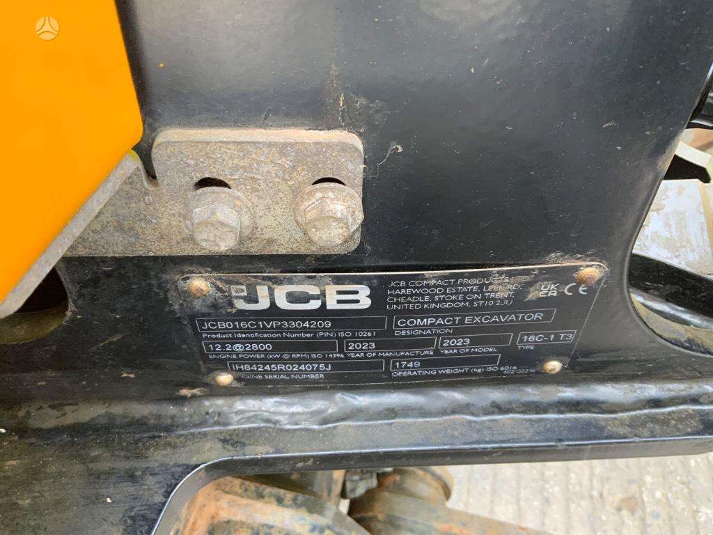 JCB 16 C-1, excavator