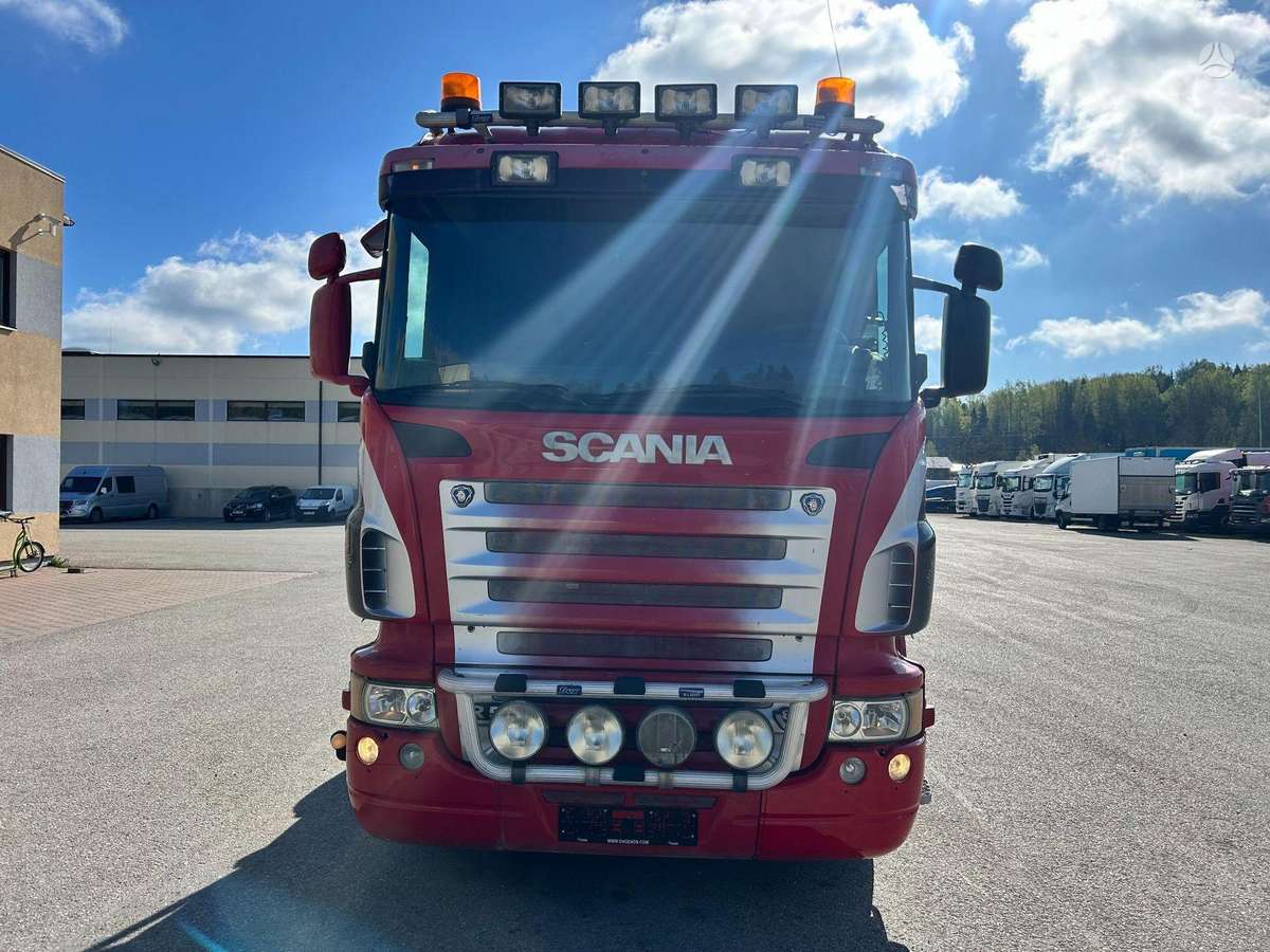 Scania R500, hooklift trucks
