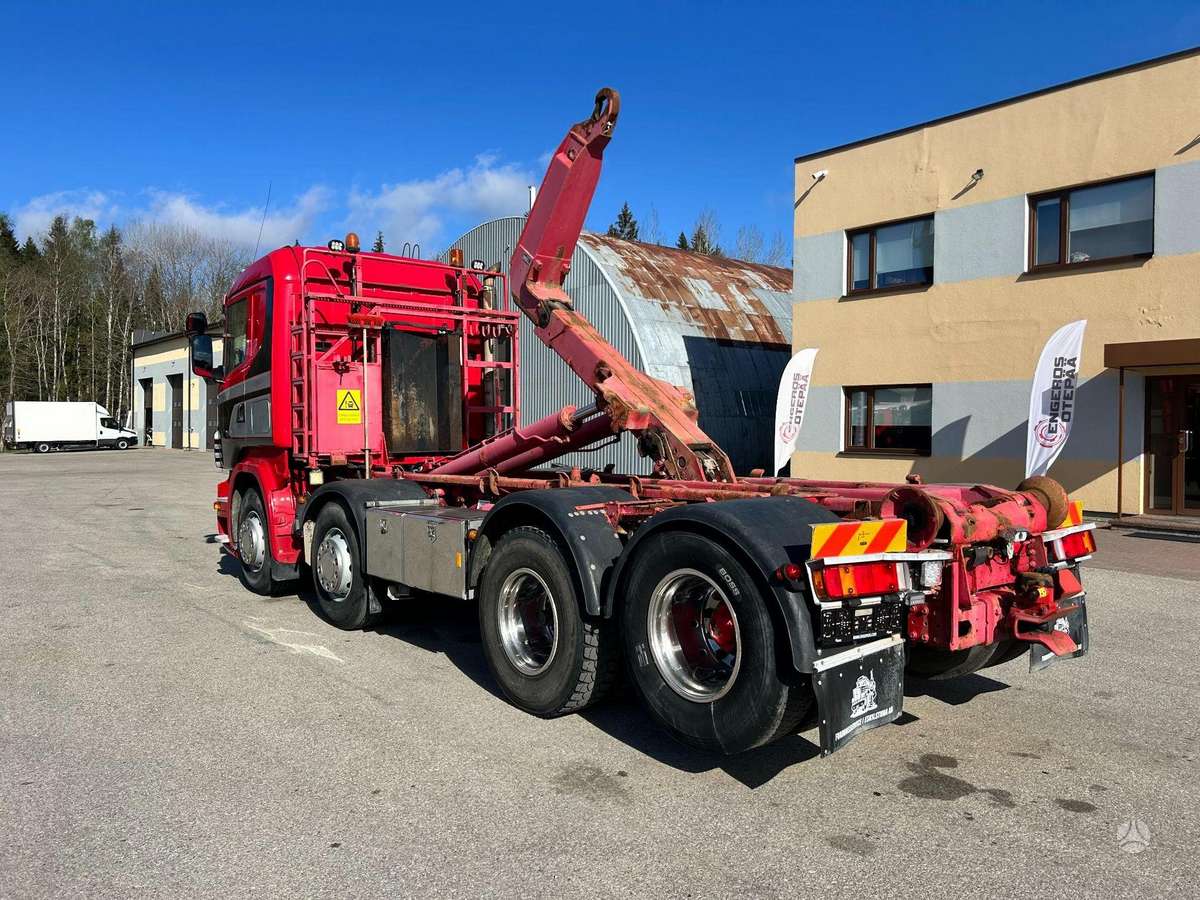 Scania R500, hooklift trucks