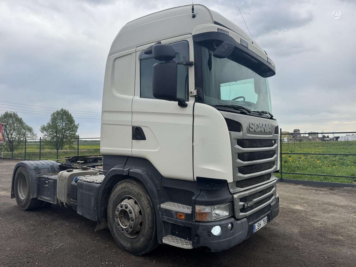 Scania R490, single sleeper